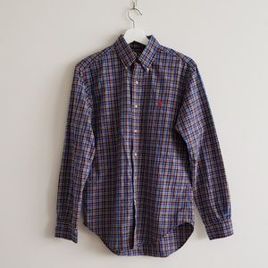 Ralph Lauren Men's Checkered Button Down Shirt